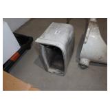 Antique Porcelain Urinal with Tank