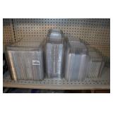 Assorted Sized Clam Shell To Go Containers