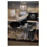 Assorted Cake Trays with Dome Lids