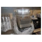 Assorted Cake Trays with Dome Lids