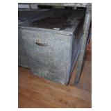 Galvanized Storage Bin