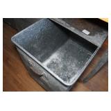 Galvanized Storage Bin