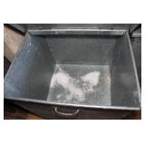 Galvanized Storage Bin