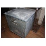 Galvanized Storage Bin