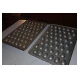 *2* Vintage Egg Shaped Candy/Ice Cream Molds