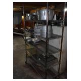 Metal Storage Rack - Contents Not Included