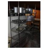 Metal Storage Rack - Contents Not Included
