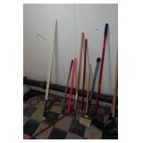 Brooms, Extension Pole, Yard Sticks, Mops