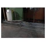 Wire Storage Racks and Gabage Can