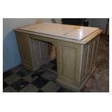 Contents of Room - Antique Desk, File Cabinet, Chairs, Storage Cabinet