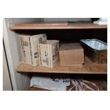 Contents of Room - Antique Desk, File Cabinet, Chairs, Storage Cabinet