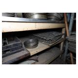 Contents of Shelf - Assorted Bread and Round Cake Pans