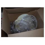 Large Assortment of Cake Stands and Accessories