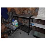 Large Assortment - Gondola Shelves, Carts, Electric Motor, Damaged Racks