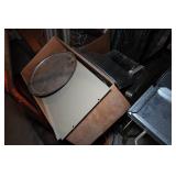 Large Assortment - Gondola Shelves, Carts, Electric Motor, Damaged Racks