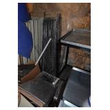 Large Assortment - Gondola Shelves, Carts, Electric Motor, Damaged Racks