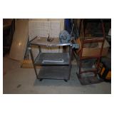 Large Assortment - Gondola Shelves, Carts, Electric Motor, Damaged Racks