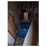 Beverage and Bread Crates, Large Amount of Bread Pans