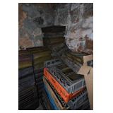 Beverage and Bread Crates, Large Amount of Bread Pans