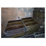 Beverage and Bread Crates, Large Amount of Bread Pans