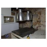 Dual Head Food Heat Lamp