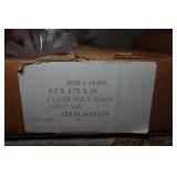 Bakery Boxes and Clear Poly Bags