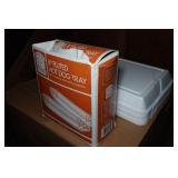 Foam To Go Containers and Hot Dog Trays