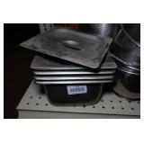 Stainless Insets, Mixing Bowls and Pot