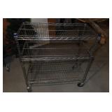 Rolling Metal Cart