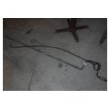 Antique Hand Crank and Hook