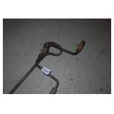 Antique Hand Crank and Hook