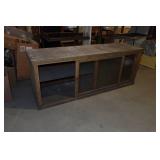 Antique Glass Front Cabinet