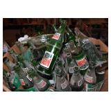 Antique Glass Pop Bottles and Crates