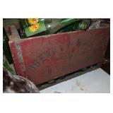 Antique Glass Pop Bottles and Crates