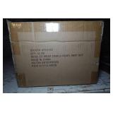 Assorted Holiday Décor and Shelving