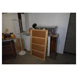 Assorted Holiday Décor and Shelving