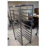 Industrial Stainless Steel Baking Tray Rolling Rack
