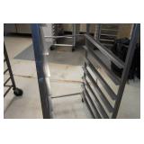 Industrial Stainless Steel Baking Tray Rolling Rack