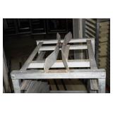 Industrial Metal Rolling Rack