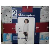 2pc Champion Girls Hoodie & Legging Set, Size 8