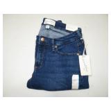 Women Mid Rise Curvy Skinny, Short Jeans, Size 6/28s