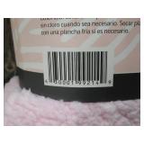 LARGE GIRLS LIGHT PINK SHERPA FLEECE 1/4 ZIP PULLOVER JACKET