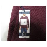 GAP Seed Stitch Sweater, Size Small, Dark Red
