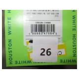 HOUSTON WHITE Adult Chino Wide Leg Side Stripe Pleated Pants - Covert Green, 30 x 32