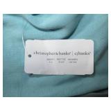 Christopher & Banks - P/M Teal long sleeves stretchy soft