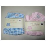 Bobbie Brooks - 2 Boxer Shorts, Size Large, Pink & Blue