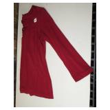 Pamela McCoy - Red Long Sleeve Shirt Size Medium