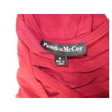 Pamela McCoy - Red Long Sleeve Shirt Size Medium