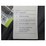 all in motion - woven wide-leg pants, size large