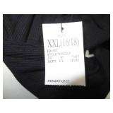 Art Class - black long sleeve shirt, size XXL, ebony